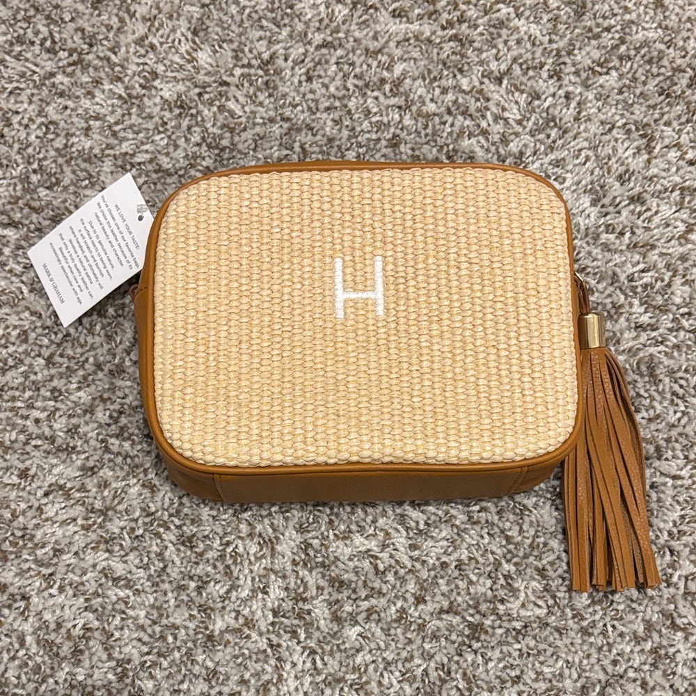 Mark & Graham Mustard Leather Bag
